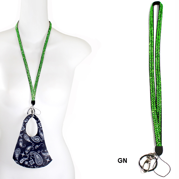 FASHION COLOR STONE CHAIN STRAP(MK-AC0005-SJK1001)