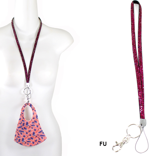 FASHION COLOR STONE CHAIN STRAP(MK-AC0006-N85X108)