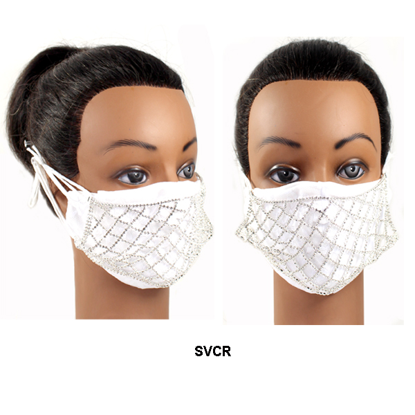 FASHION STONE MASK COVER(MK-AC0036-MO4333-1)