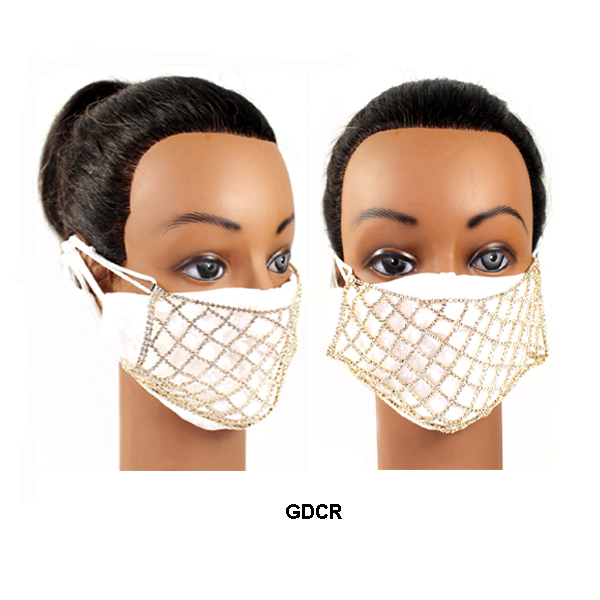 FASHION STONE MASK COVER(MK-AC0036-MO4333-1)