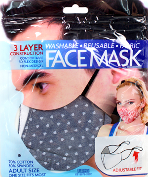 DZ-3LAYER FABRIC MASK(MK-DZ0173-GF7481)