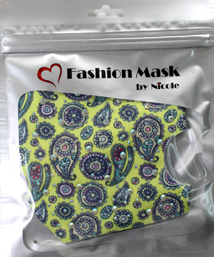 DZ-FASHION STONE MASK(MK-DZ0229-QE2286)