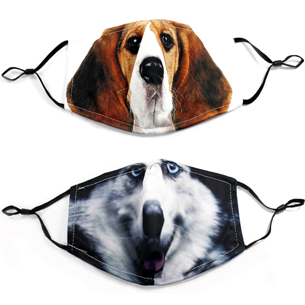 DZ-FASHION DOG PRINT MASK(MK-DZ0261-QE2299)