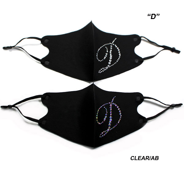 DZ-"D"FASHION INITAL STONE MASK(MK-DZ0306-DMK250D)