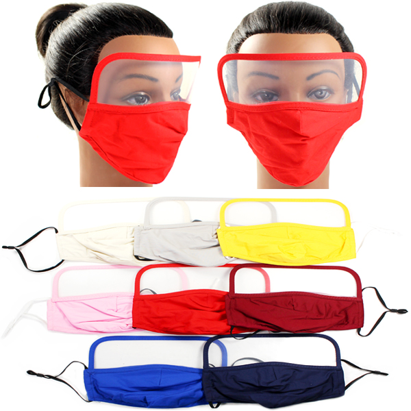 DZ-ADULT 3D SHAPE FILTER POCKET & FACE SHIELD (MK-FS0005)