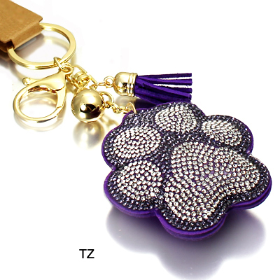 DOG PAW CRYSTAL KEY CHAIN(KM0003-31311)