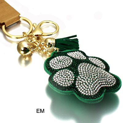 DOG PAW CRYSTAL KEY CHAIN(KM0003-31311)