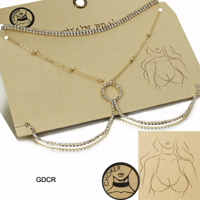 CIRCLE CHOCKER BODYCHAIN(NC0003-16257)