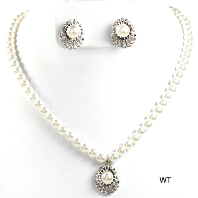 FASHION PEARL NK SET16"(NP0007-CPS7564)