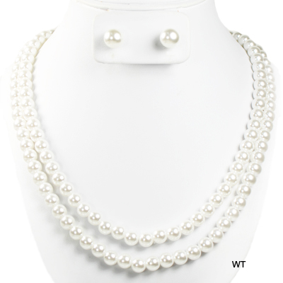 2LN PEARL NK SET18"(NP0019-S10769)