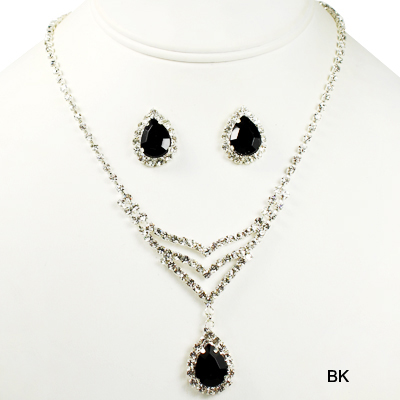 FASHION RHINESTONE NK SET13"(NR0010-BLN5863)