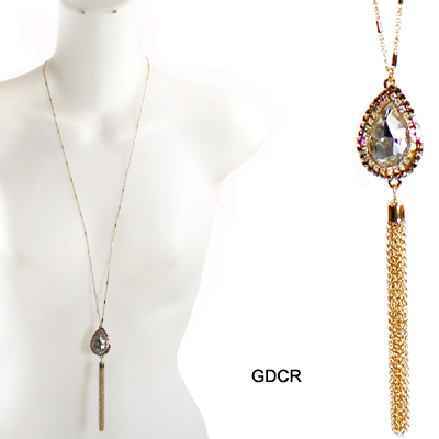 FASHION 3D PAVE NK SET30"(NT0042-VS0453)