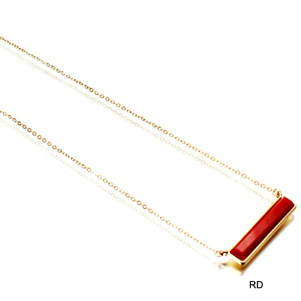 COLOR BAR PENDANT NK18"(NT0123-17047)