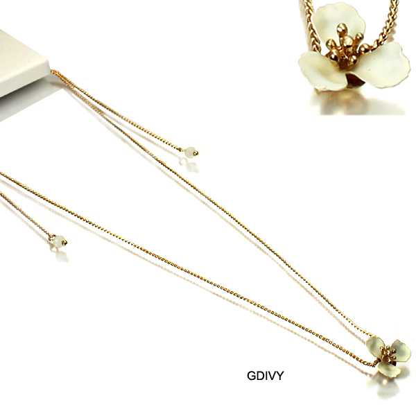 FASHION FLOWER ADJUSTABLE NK(NT0129-AN1669_