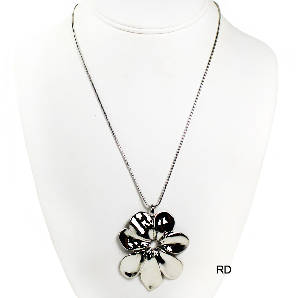 FASHION METAL FLOWER NK18"(NT0130-AN1831)