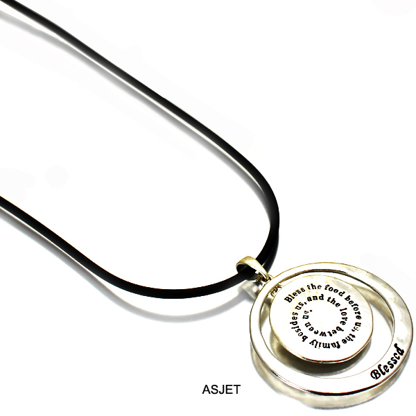 FASHION BLESSED MESSAGE NK18"(NT0155-AN1762)