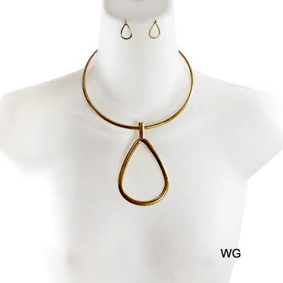 FASHION GEOMTRIC PNT NK5.5"(NT0239-AS5470)