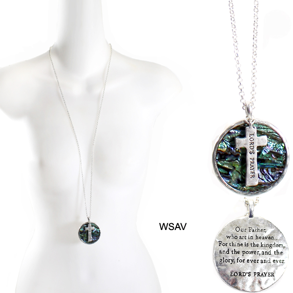 FASHION CROSS ABALONE NK33"(NT0252-AN1535)