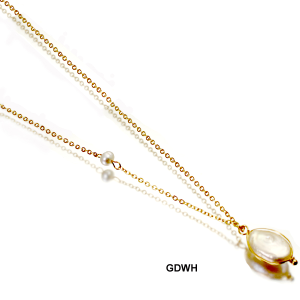 FASHION FRESHWATER PEARL NK16"(NT0371-17232)