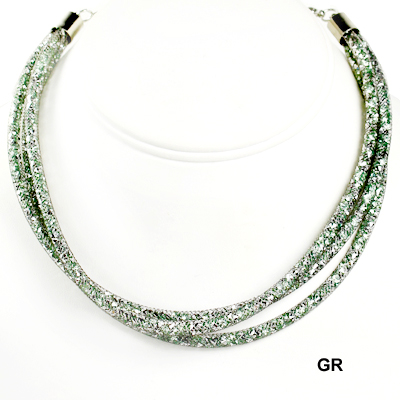 FASHION CRYSTAL BEAD NK12"(NT0373-JMN8065)