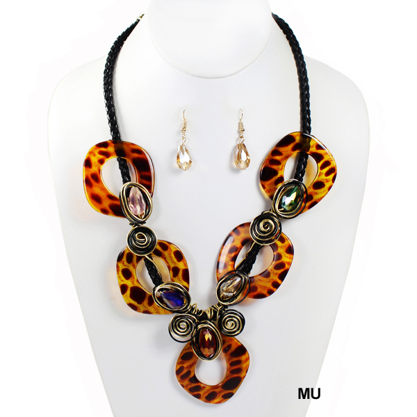 FASHION HANDMADE NK SET19"(NT0385-NEY10523)