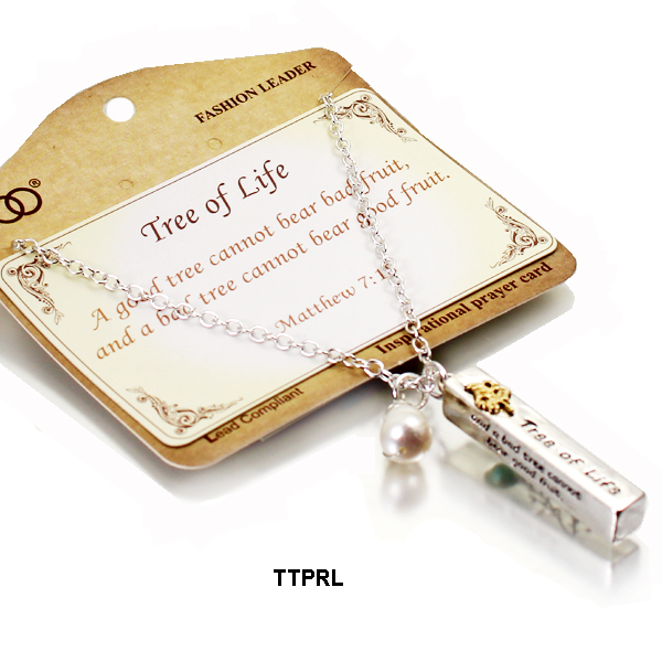 FASHION TREE OF LIFE BAR NK18"(NT0583-ON0970)