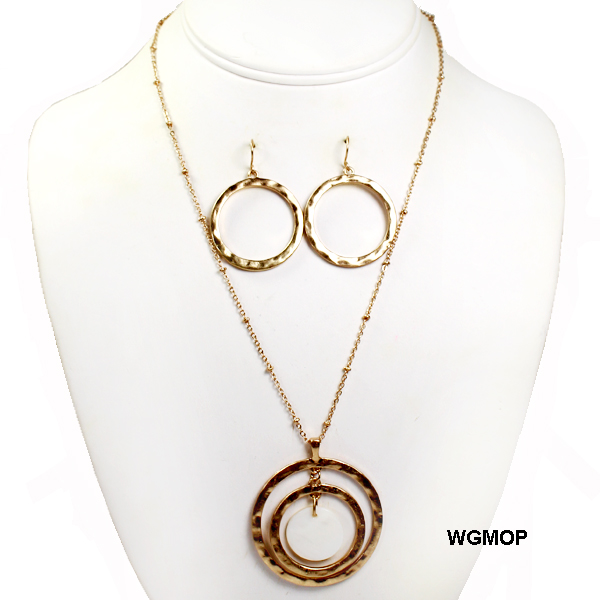 FASHION CIRCLE HOOP NK SET18"(NT0594-OS04603)