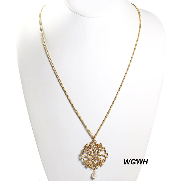 FASHION CUTOUT FILLIGREE NK25"(NT0702-17460)