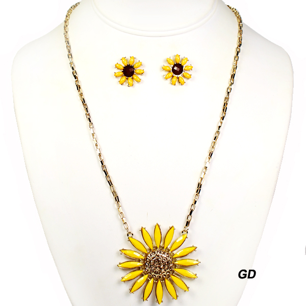 FASHION SUNFLOWER NK SET20"(NT0719-KS5121)