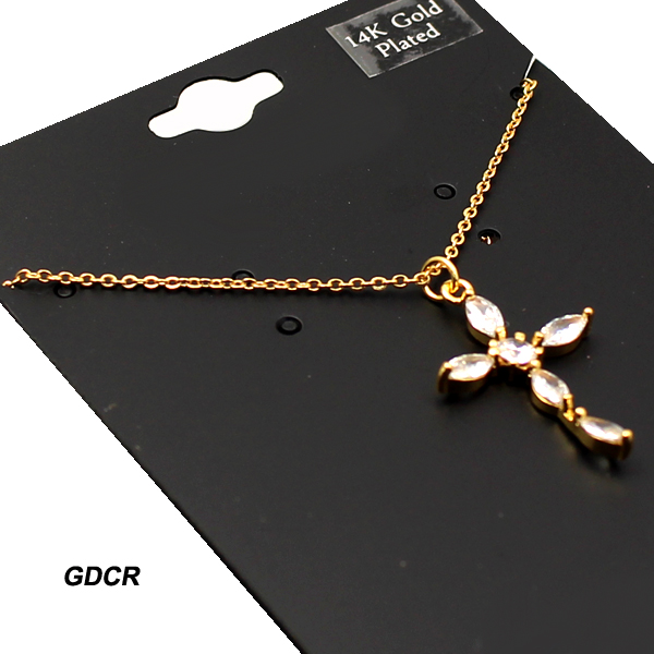 FASHION CROSS CZ NK(NT0736-17747)