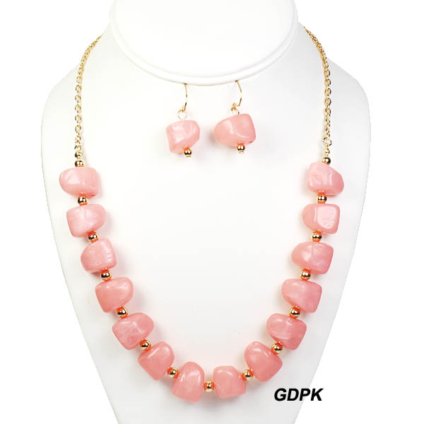 FASHION BEAD NK SET17"(NT0741-KNE7100)