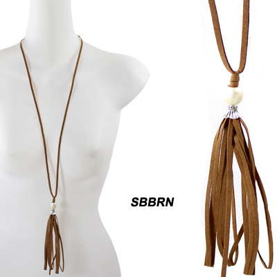 FASHION PEARL TASSEL NK32"(NT0877-WN0148)