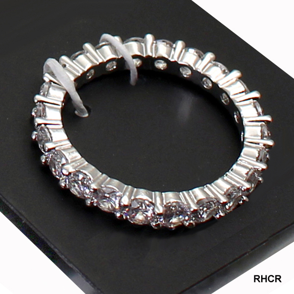 FASHION CZ ROUND RING(RF0041-R1478CR)