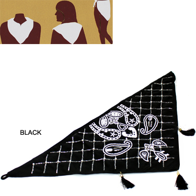 FASHION BEAD SCARF(SCA0005-ON1057)