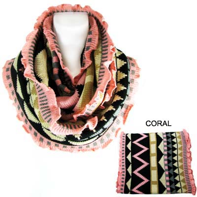 FASHION INFINITY AZTECH SCARF(SCA0014-JB375)