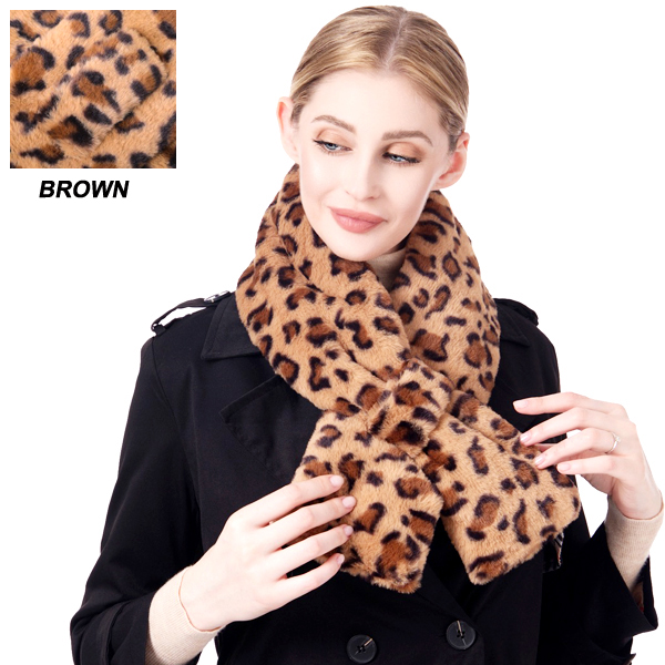 FASHION FUR SCARF(SCA0045-S5043)