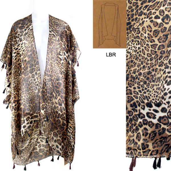 FASHION EMBELLISHED ANIMAL PRINT(SHA0021-ZAV20220)