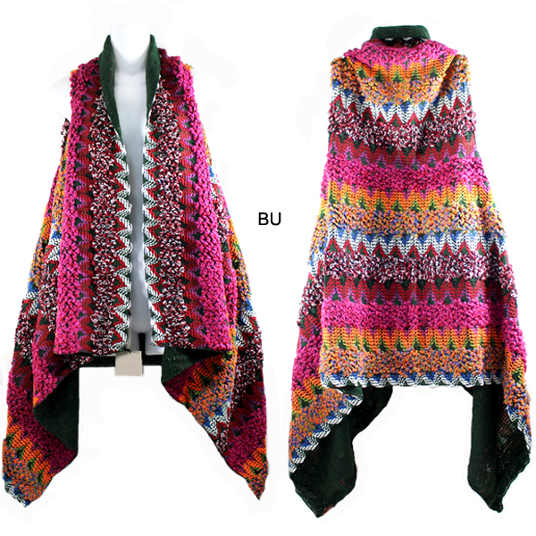 FASHION MULTI COLOR VEST(SH0023-MSV0008)