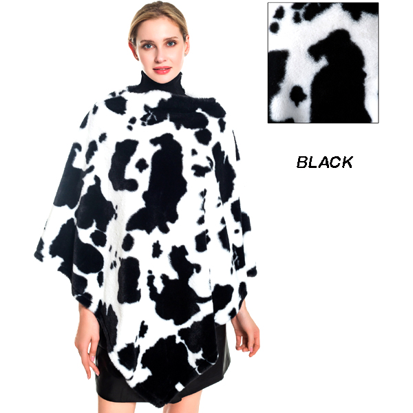 FASHION COW PONCHO(SHA0036-P6024)