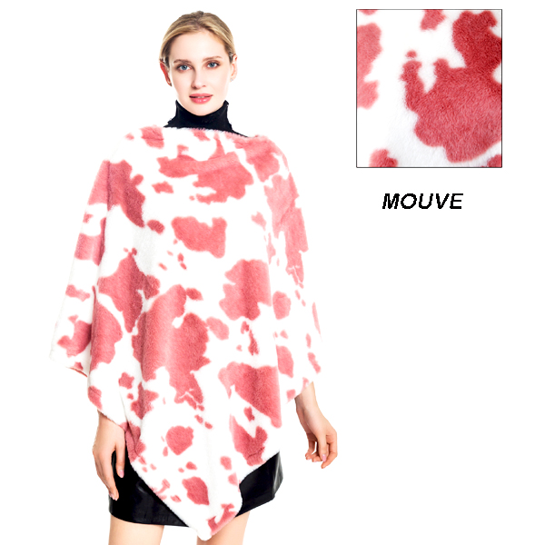 FASHION COW PONCHO(SHA0036-P6024)