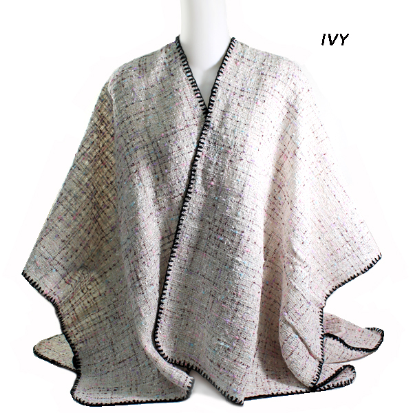 FASHION TWEED CAPE(SHA0039-CP9902)