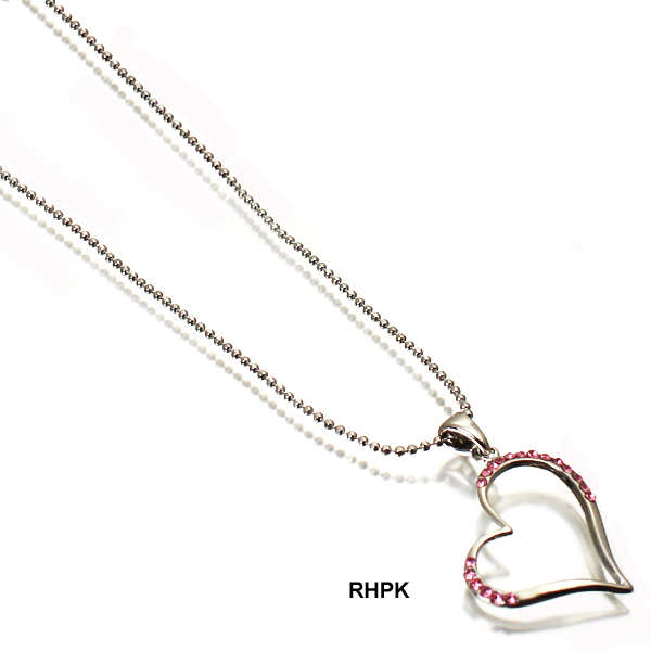 FASHION HEART NK15"(SV0038-MJN0135)