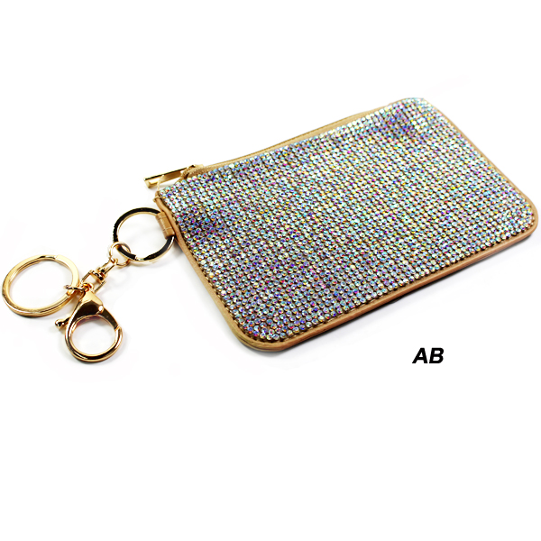 CRYSTAL STONE SM WALLET(WH0019-MWH04)