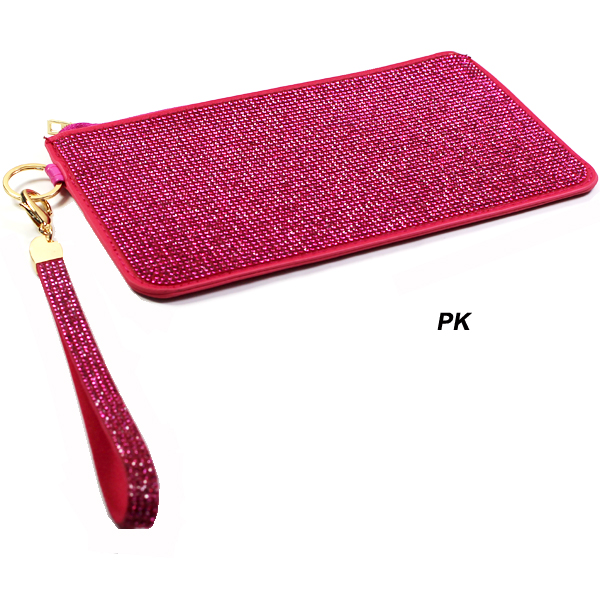 CRYSTAL STONE LG WALLET(WH0020-MWH03)